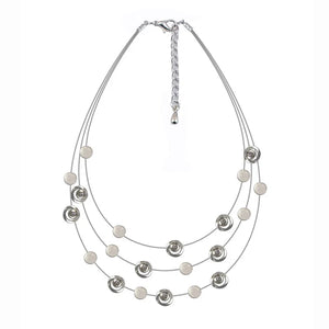 Multilayer Collar Choker Chain Pendants Maxi Necklace for Women