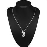 Mayotte Necklace Mayotte Jewelry Engrave Letters High Steel Drop YP4108