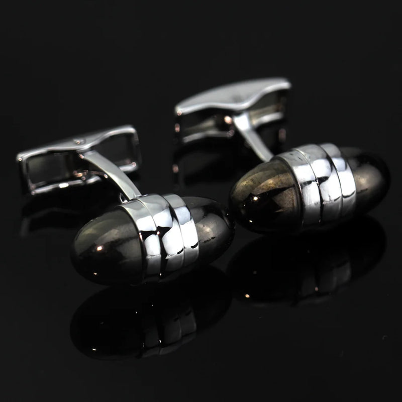 MeMolissa 3 Pairs French Hexagonal Cufflinks Mens Shirt Cuff Buttons