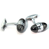 MeMolissa 3 Pairs French Hexagonal Cufflinks Mens Shirt Cuff Buttons
