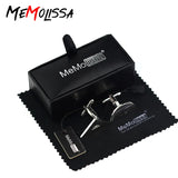 MeMolissa Cufflinks Shirt Cufflinks for mens Cuff link Wedding Button High