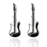 MeMolissa Guitar Cufflinks Music Instruments Men's Gift