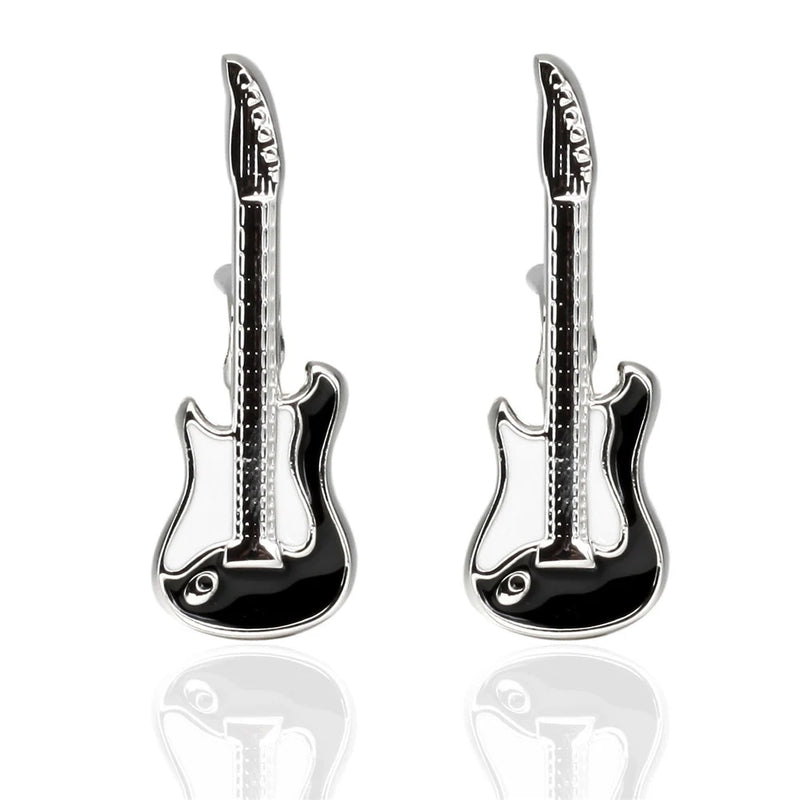 MeMolissa Guitar Cufflinks Music Instruments Men's Gift
