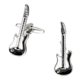 MeMolissa Guitar Cufflinks Music Instruments Men's Gift