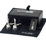 MeMolissa Guitar Cufflinks Music Instruments Men's Gift