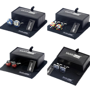 MeMolissa Classic Letter Cufflinks Set - High Quality