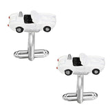 3D Racing Car Model Cufflinks for Men's Shirt Cuff