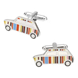 3D Racing Car Model Cufflinks for Men's Shirt Cuff