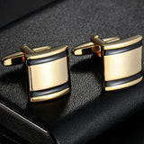 MeMolissa Geometric Cufflinks French Button Formal Dress Wedding
