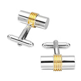 Men's Round Cross Cufflinks for Wedding