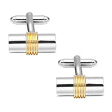 Men's Round Cross Cufflinks for Wedding