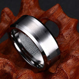 8MM Tungsten Carbide Men's Wedding Band Ring