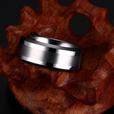 8MM Tungsten Carbide Men's Wedding Band Ring