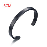 Engraved Women Bracelets Gold Cuff Bangles Mother Gift