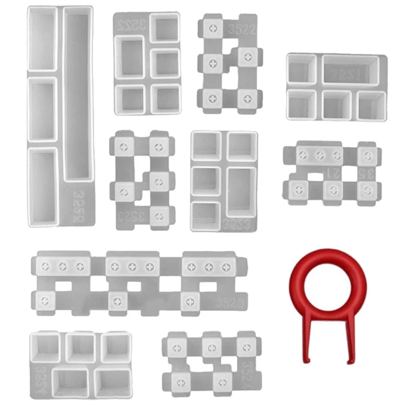 Mechanical Gaming Keyboard Resin Mold PC Gamer Pet Paw Keycaps Molds