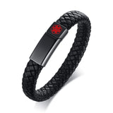 Engravable DIABETES ALLERGY SOS Medical Bracelet