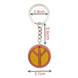 Medical Care Keychain Set PVC Key Rings Adult Car Keys Gift