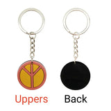 Medical Care Keychain Set PVC Key Rings Adult Car Keys Gift
