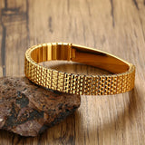 Adjustable Medical ID Bracelet Personalized Stainless Steel Message