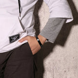 Adjustable Medical ID Bracelet Personalized Stainless Steel Message