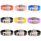 Child Kids ID Safety Bracelet Anti Lost Personalized Engraved Wristband