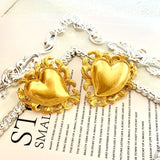 Medieval Love Ear Clip, Exaggerated Texture