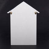 Mediterranean House Key Storage Holder Wall Mounted Wooden Box