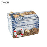 Mediterranean Style Jewelry Storage Box Wooden Desktop Classic Box