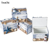 Mediterranean Style Jewelry Storage Box Wooden Desktop Classic Box