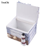 Mediterranean Style Jewelry Storage Box Wooden Desktop Classic Box