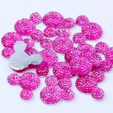 200Pcs 20x23mm Flatback Resin Head Rhinestone Beads DIY Decorations