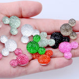 200Pcs 20x23mm Flatback Resin Head Rhinestone Beads DIY Decorations