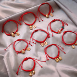 Chinese Style Animal Charm Bracelet Lucky Red Rope Braid Friendship