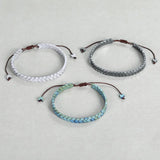 Meetvii Non-magnetic Gallstone Arrow Bracelets Women Men