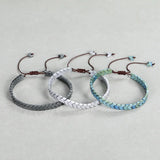 Meetvii Non-magnetic Gallstone Arrow Bracelets Women Men