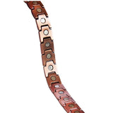 Bronze Neodymium Magnetic Stone Bangle Wrist Band Chain Bracelet