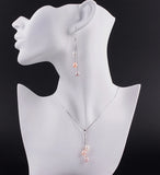 Collier 925 Sterling Silver Pendant Necklace Freshwater Pearl Jewelry 8-9mm