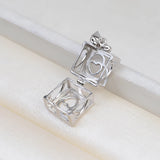 925 Silver Magic Make Wish Box Pendant Necklace With Pearl