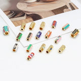 MeiBeads Copper Evil Eye Pendant Jewelry Making DIY Accessory