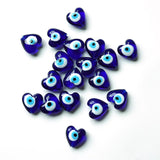 Meibeads 20mm Peach Heart Evil Eye Loose Beads DIY Jewelry Making