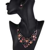 Charming Geometric Round Choker Necklaces for Women Girls