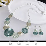 Colorful Enamel Big Circle Choker Necklace for Women
