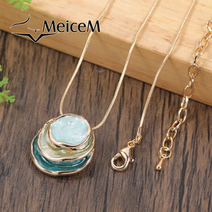 Flower Necklace Small Pendant Accessory Chain Christmas Necklaces Women Chokers