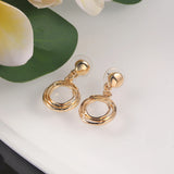 Geometric Enamel Chain Choker Necklace for Women Mother