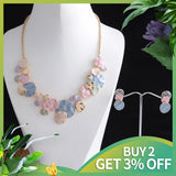 Geometry Circle Necklace Women Necklaces Women's Chains Suspension Jewelry