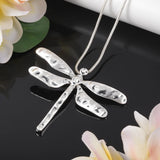 Dragonfly Chokers Enamel Vintage Jewelry Pendant Accessories Necklaces for Women