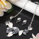 Personality Leaves Necklace 2000s Chokers Jewelry Christmas Chains Necklaces