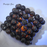 Meihan Yooperlite 14-15mm Round Beads for DIY Jewelry