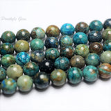 Meihan Chrysocolla Lapis Lazuli Round Beads 6mm 8mm