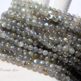 Meihan Natural A+ Labradorite 6mm Beads for Jewelry Making